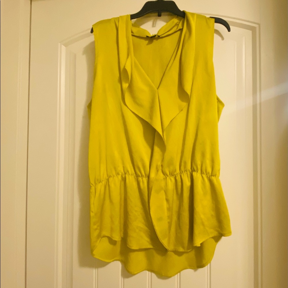 Yellow stylish top